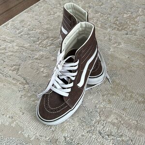 Almost new Brown Vans